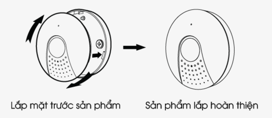 Cảm biến chuyển động LUMI (Dùng pin)