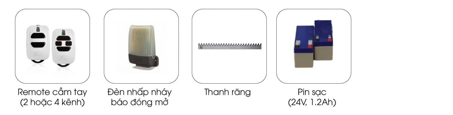 Cổng trượt tự động LIVI